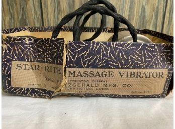Vintage Massage Vibrator Made In Torrington, CT