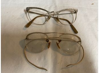 Vintage Glasses And Frame