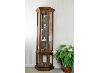 Lighted Curio Cabinet