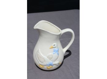 Vintage Ceramic Duck Design Pitcher