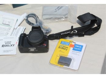 Canon Rebel XT Body & 8GB SD Card