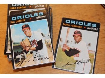 Excellent 1971 Topps Card Collection, Over 950 Cards!