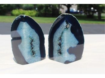 Beautiful Cut Blue Geode