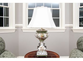 WL 1895 Chinese Crackled Koi Fish Lamp