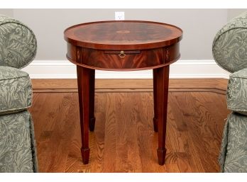 Hekman Furniture Copley Place Collection Oval Lamp Table