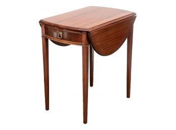 Vintage Drop Leaf Mahogany Side Table