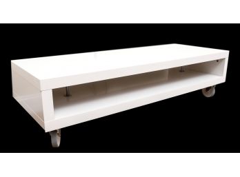 Ikea Entertainment Stand On Casters