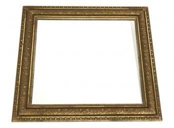 Antique Carved Wood Gilt Mirror