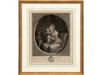 Pierre Alexandre Wille (1748-1821) Les Délices Maternels