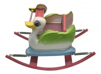 Vintage 1950's Child's Duck Rocker