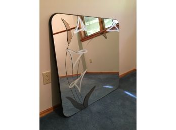 Large Frameless Mirror