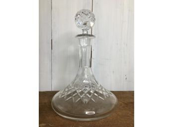 Heavy Crystal Decanter