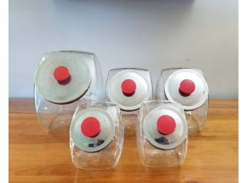 Vintage Kitchen Storage Jars (SF18)