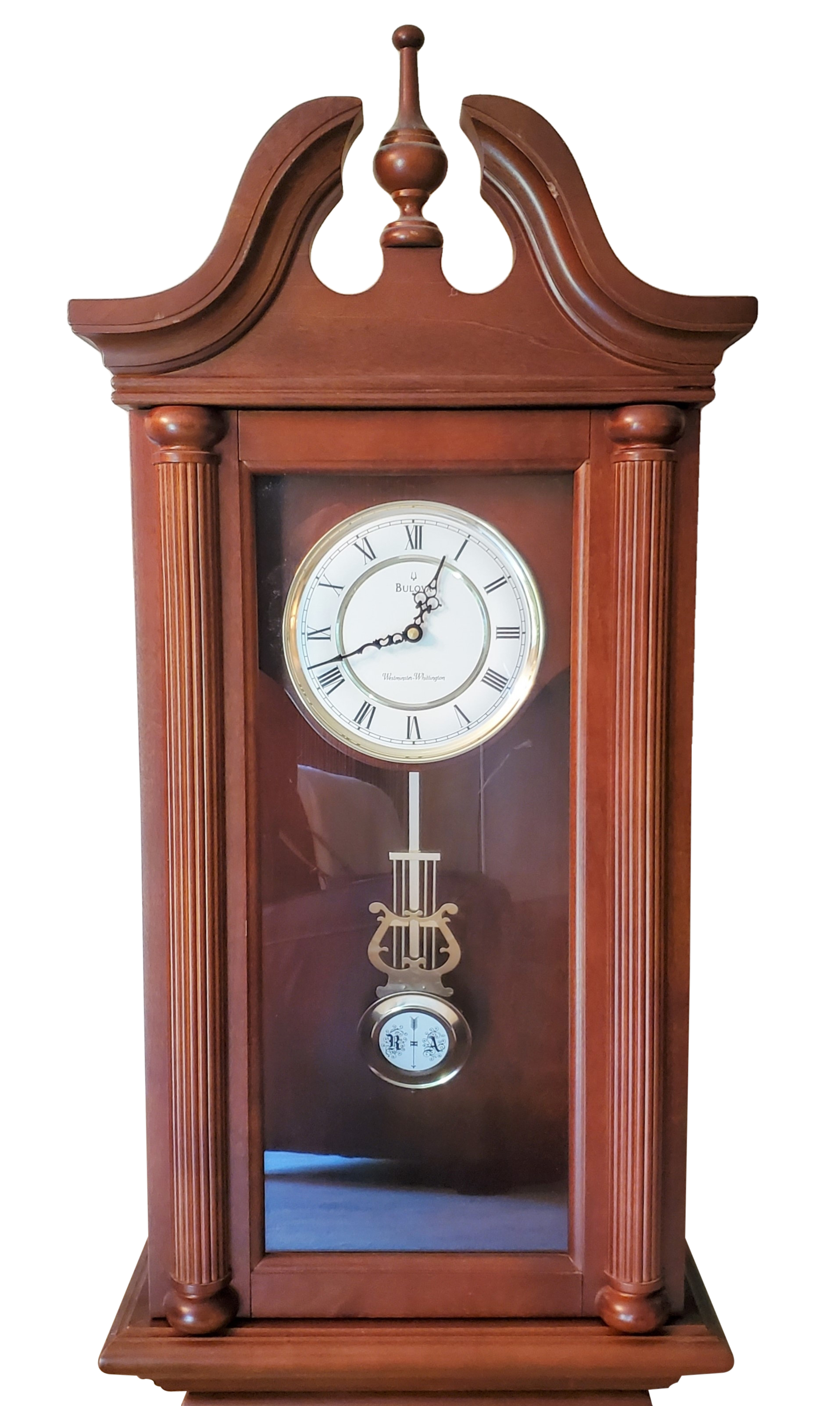 Beautiful Bulova Westminster Whittington Chiming Battery Operated