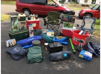 Incredible CAMPING LOT - You Would Pay HUNDREDS ( Maybe More ) Of Dollars To Replace This Lot WOW !