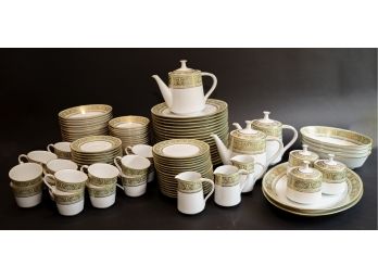 Noritake Hyde Park (6720) Fine China 119 Piece Dinnerware Set-Never Used!