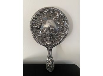 Beautiful Repousse Vanity Mirror