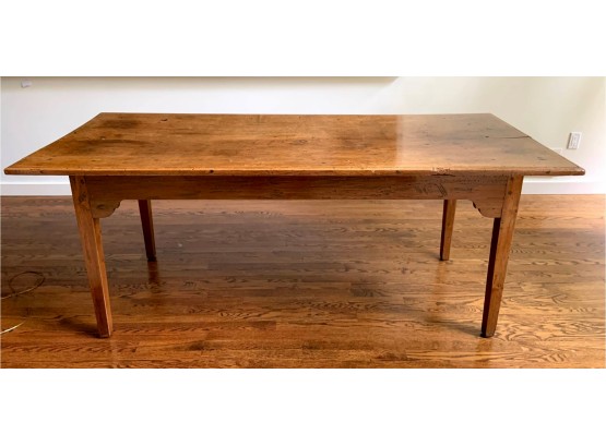 Antique French Chestnut Farm Table - Circa 1850. Originally Paid $3,500 ...