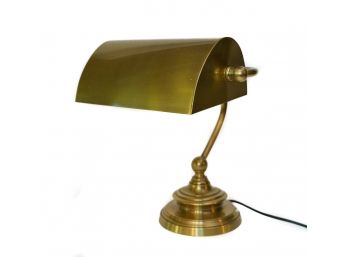 Brass Banker’s Adjustable Desk Lamp