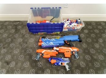 Collection Of Nerf Guns