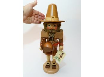 Christian Ulbricht Wooden Pilgrim Figure