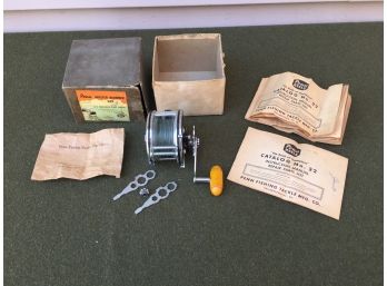 Penn Master Mariner No. 349 Deep Deep Fishing Reel In Original Box, Manuals, 2 Penn Wrenches.