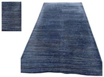 Blue Stripe Rug