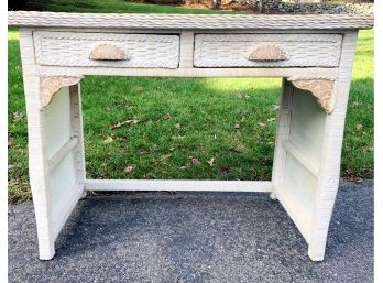 Wicker 2 Drawer Vanity