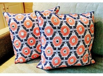 Pair Of John Robshaw Pillows