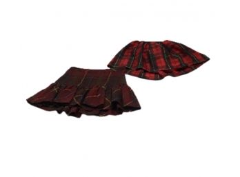 Two Cute Ralph Lauren Girls Skirts