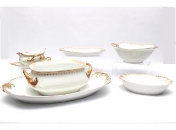 Antique Assortment Of Limoge Platters