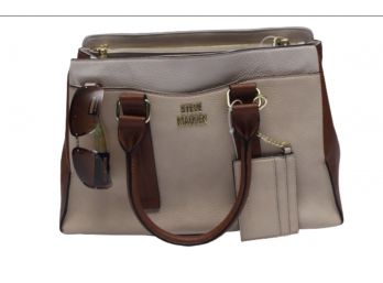 Beautiful Steve Madden Handbag, Pocket Wallet And Sunglasses Set