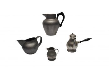 Danish Pewter Tea Set