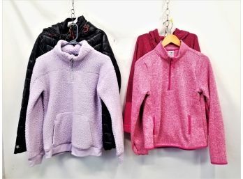 6 Girls Zip Up Front Jackets  So, Athletic Works, Carter Kids, T4k Gear