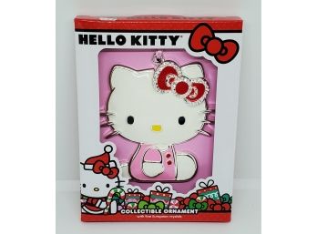 Brand New Hello Kitty 2020 Christmas Ornament Made With Fine European Crystals