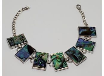 Abalone Shell Bracelet In Copper