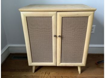 Vintage 2 Door Record Cabinet