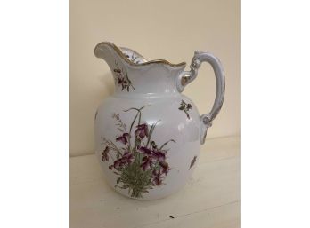 Maddocks Works Lamberton Royal Porcelain Vintage Water Pitcher