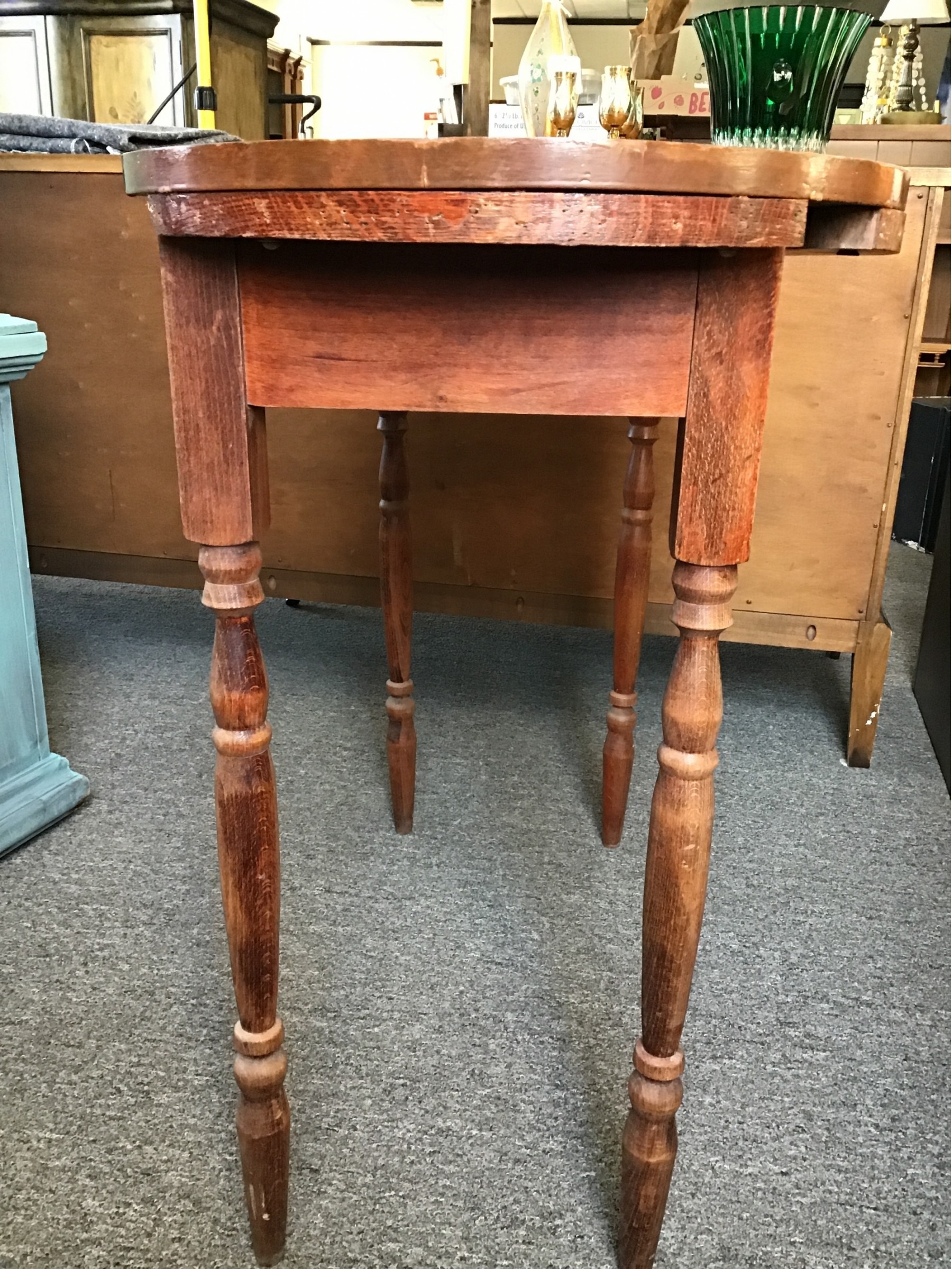 Kidney Shaped Vanity / Dressing Table, Center Drawer, Pullout Arms (to Attach Skirt) #806958 | Auctionninja.com Kidney Shaped Vanity / Dressing Table, Center Drawer, Pullout Arms (to Attach Skirt) #806958 | Auctionninja.com