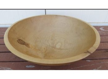 Weston Bowl Co. Weston, VT - Maple Turned Wood Summer Salad Bowl, Fresh Fruits, Etc.