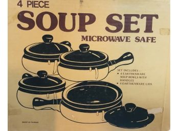 Vintage New In Box French Onion Soup Set