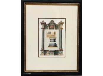Architectural Rendering Framed Print