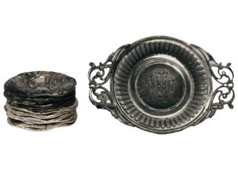 Miscellaneous Silverplate Lot Including Pairpoint