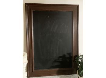 Brown Framed Chalk Board