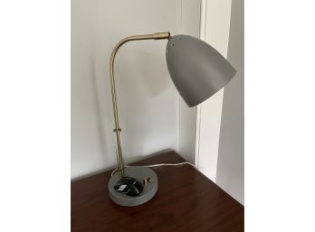 Gray Desk Lamp