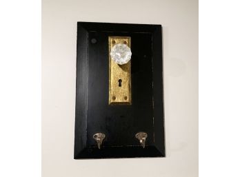 Crystal Door Knob Hook Wall Art