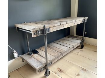 Pottery Barn Williams Reclaimed Wood Media Console