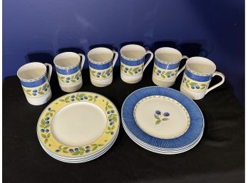 SPAL Porcelain Portugal Blackberries