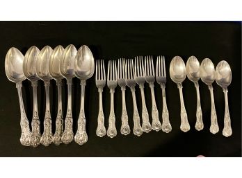 Silver Plated Assortment - Includes 6 Large Serving Spoons