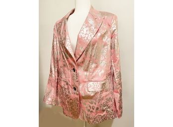 Berek Pink And Silver Jacket Size XL
